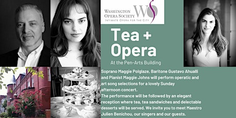 An Operatic Afternoon Tea with the Washington Opera Society