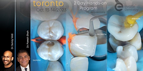 TORONTO Elevate Dentistry - 2 Day HandsOn Program primary image
