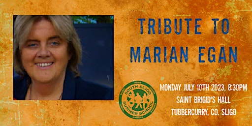 Tribute Concert honouring Whistle & Flute Player Marian Egan primary image