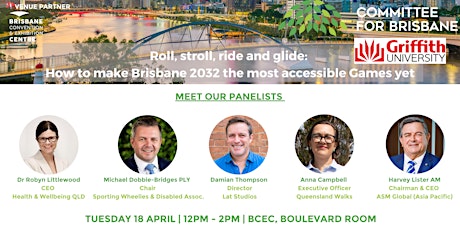 Roll, stroll, ride & glide: How to make Brisbane 2032 the most accessible primary image
