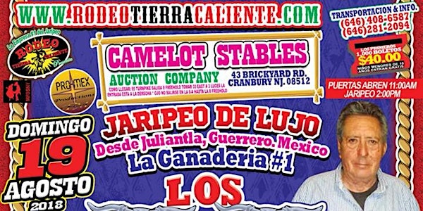 Super Jaripeo con Los Destructores de Memo Ocampo "Domingo New Jersey"