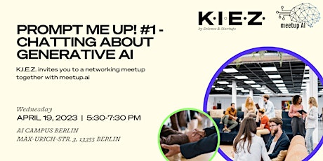 Prompt me Up! #1 - Chatting about Generative AI