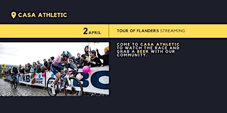 Tour de Flandes at Casa Athletic