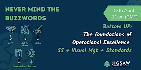 Bottom UP: The foundations of Lean / OPEX -  5S + Visual Mgt + Standards