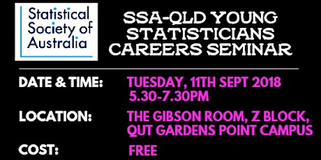 SSA-QLD Statistics Career Seminar: Boosting your employability primary image