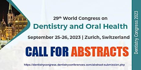 29th World Congress on Dentistry and Oral Health