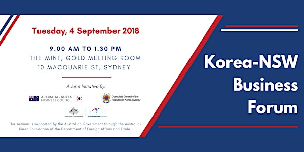 Korea - NSW Business Forum