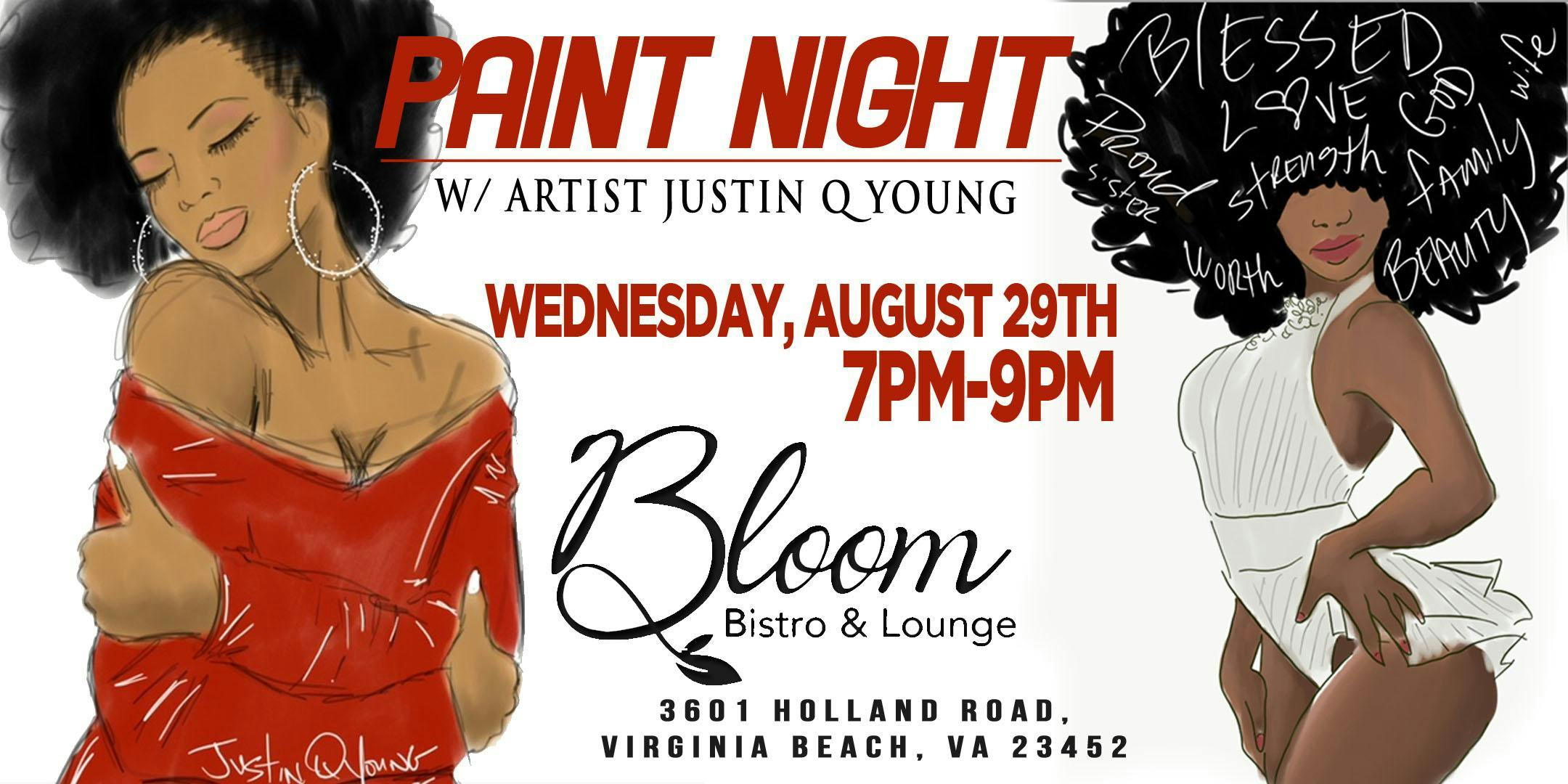 Paint Night Bloom Va Beach 29 Aug 2018 Paint Night Bloom Va Beach