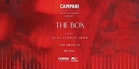 Campari Red Passion Night - The Box