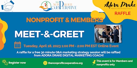 Nonprofit & Members Meet-&-Greet