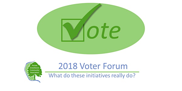 Fall 2018 Election Forum