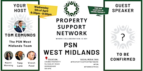 PSN West Midlands – April 2023 Event