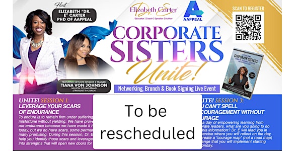 Corporate Sisters Unite! Networking, Brunch and Book Signing Live Event