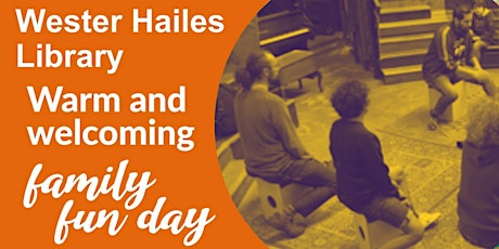 Wester Hailes Library Family Fun Day - Percussion and Drumming Workshop primary image