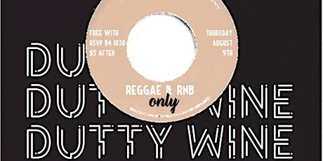 DUTTY WINE at Bar Fluxus w/ DJs CrispOne, Ruby Red-I, Kid Dee, & Illefect primary image