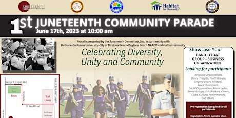 1st Annual Juneteenth Community Parade