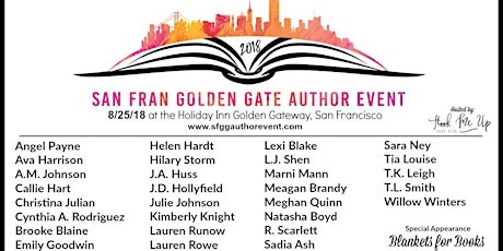 2018 - SAN FRAN GOLDEN GATE AUTHOR EVENT primary image