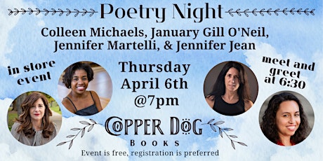 Poetry Night at Copper Dog Books