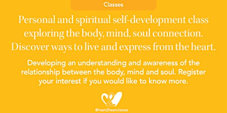 Spiritual & self-development classes - Currambine (or you can join online)