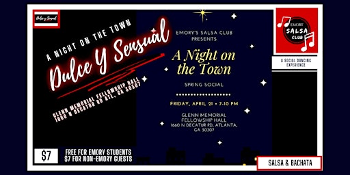 Emory's Salsa Club Presents: A Night on the Town