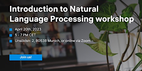 Introduction to Natural Language Processing workshop