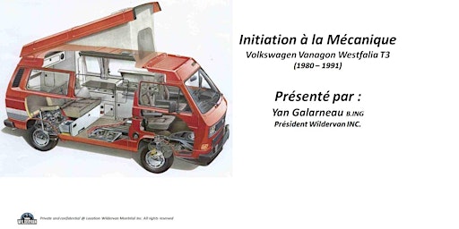 Initiation à la Mécanique Volkswagen Vanagon Westfalia T3 - (1980 – 1991)