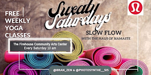 Sweaty Saturdays: Slow Flow Yoga primary image