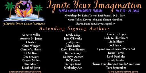 Ignite Your Imagination Luncheon & Book signing