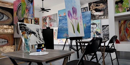 Hauptbild für 4 Hour Painting Session  -  Includes materials and Instructor assistance