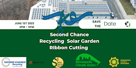 Second Chance Recycling Solar Garden Ribbon Cutting