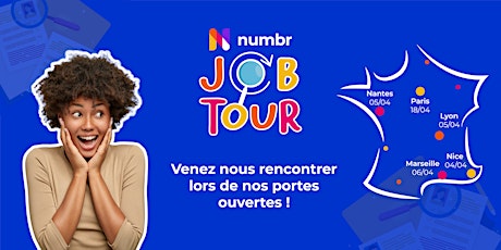 Numbr Job Tour Paris - Décroche ton alternance !