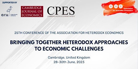 AHE 2023 - Bringing together heterodox approaches to economic challenges