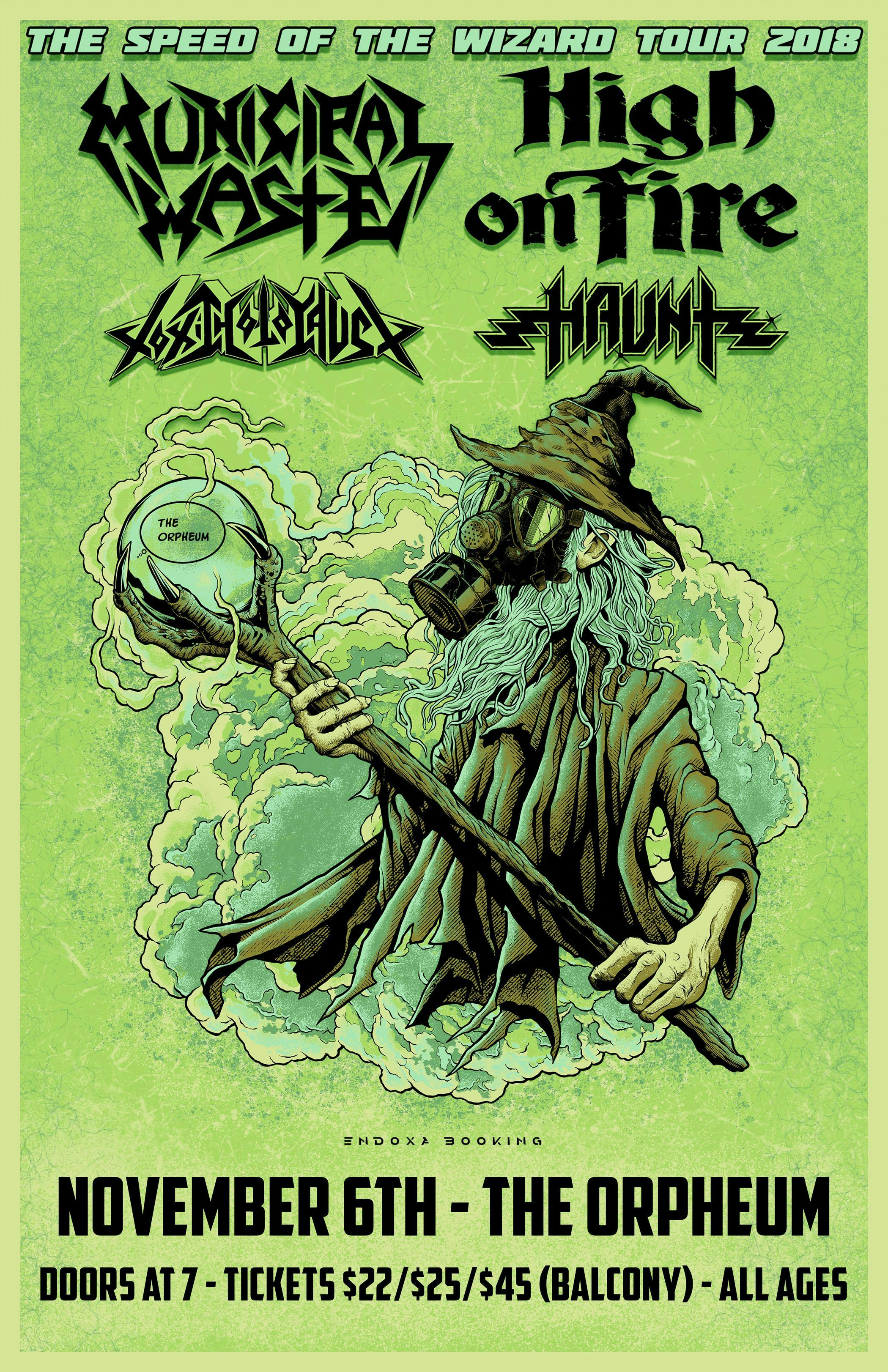 Municipal Waste & High On Fire