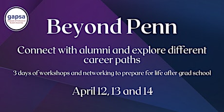 Beyond Penn 2023: Workshops and Panels