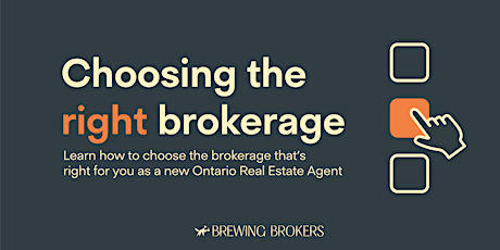 Choosing the right brokerage