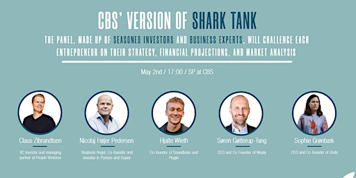 CBS Startup Hub Shark Tank event