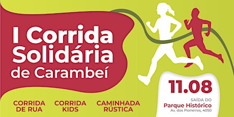 Imagem principal do evento 1ª - CORRIDA DE RUA E CAMINHADA RÚSTICA SOLIDÁRIA DE CARAMBEÍ 