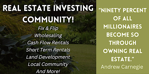 Learn How to Flip houses, Wholesale, Buy Rentals, and much more...