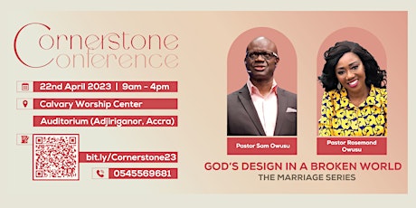Cornerstone Marriage Conference