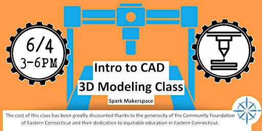 Intro to CAD 3D Modeling 6/4 primary image