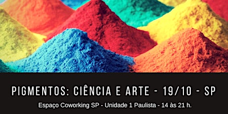 Imagem principal do evento Curso de Pigmentos - Espaço Coworking SP - Unidade 1 Paulista