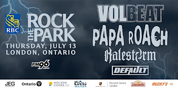 Volbeat, Papa Roach, Halestorm & Default