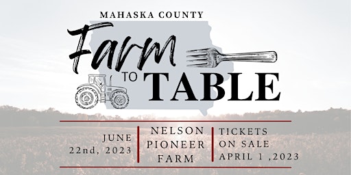 2023 Mahaska County Farm to Table primary image