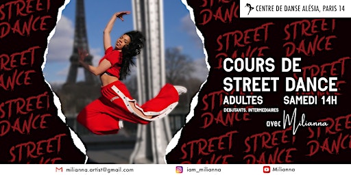Imagem principal de Cours de Street Dance R&B Adultes Débutants Intermédiaires