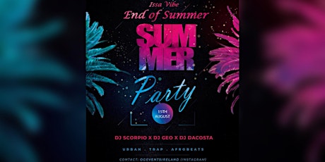 Issa Vibe End of Summer Party primary image
