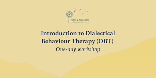 Integrating DBT Into Your Psychotherapy Practice primary image