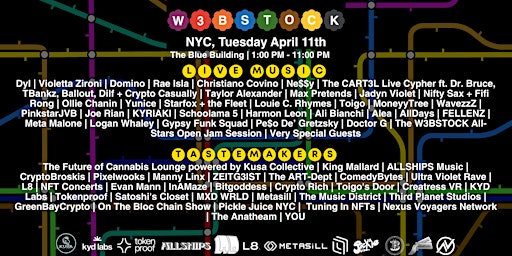 The W3BSTOCK Music and Art Festival NYC