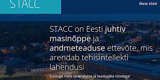 IT Juhtide Klubi: STACC OÜ virtuaalne külastamine
