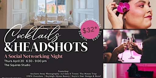 Midland: Cocktails & Headshots - A Social Networking Event