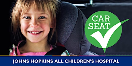 Car Seat Safety Check Up Appointment- St Pete-Friday, April 26, 2024 primary image